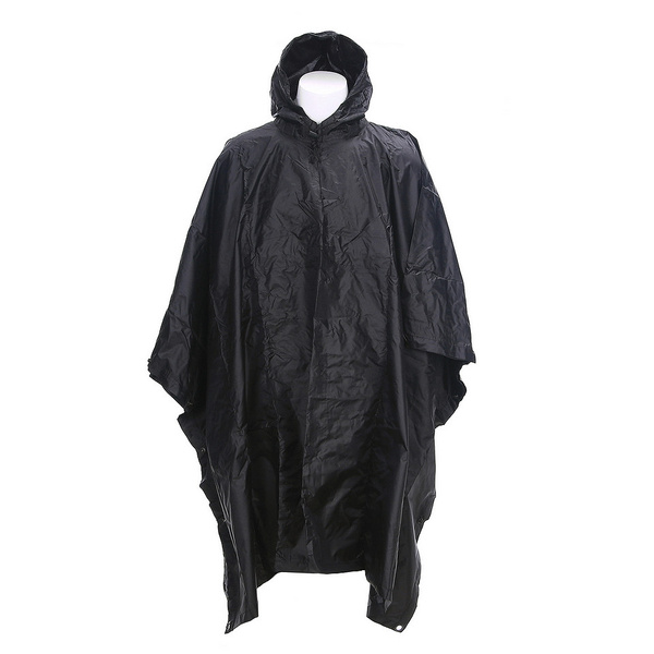 Peleryna Przeciwdeszczowa / Poncho Ripstop Fostex Garmonts Czarne (325242)