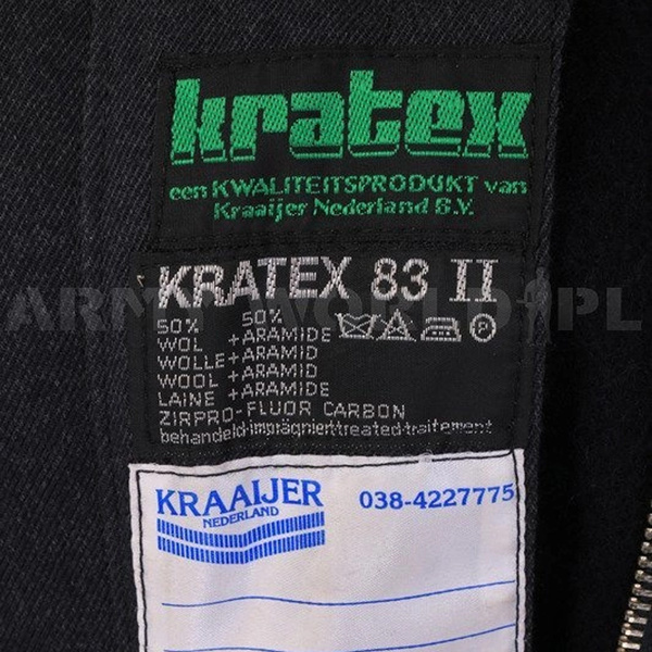 Kombinezon Strażacki Nomex / Kevlar Ognioodporny Oryginał Demobil II Gatunek - Zestaw 5 Sztuk 