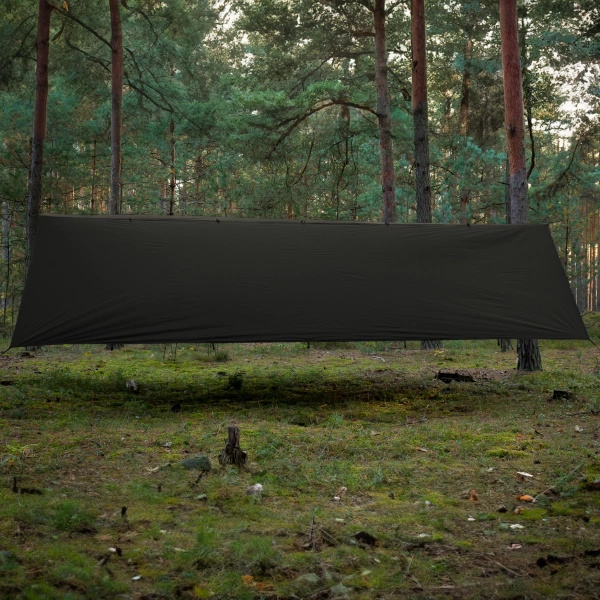 Tarp T2 3x3 m Poland TigerWood Dark Khaki /Black