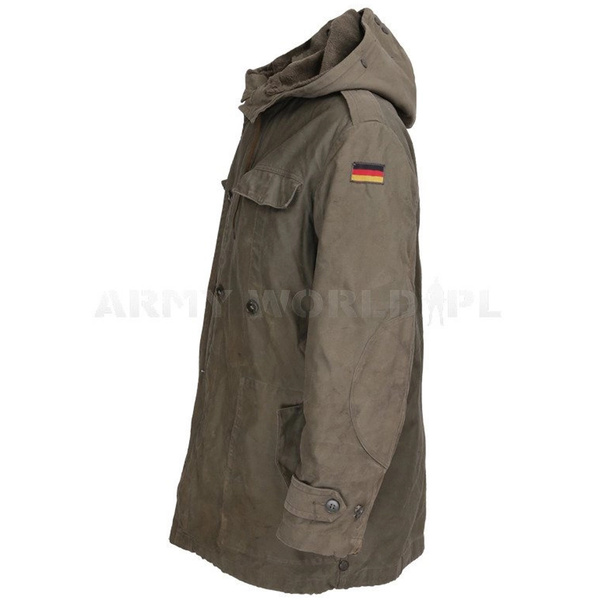Kurtka Parka Bundeswehr Ocieplana Olive Oryginał Demobil DB