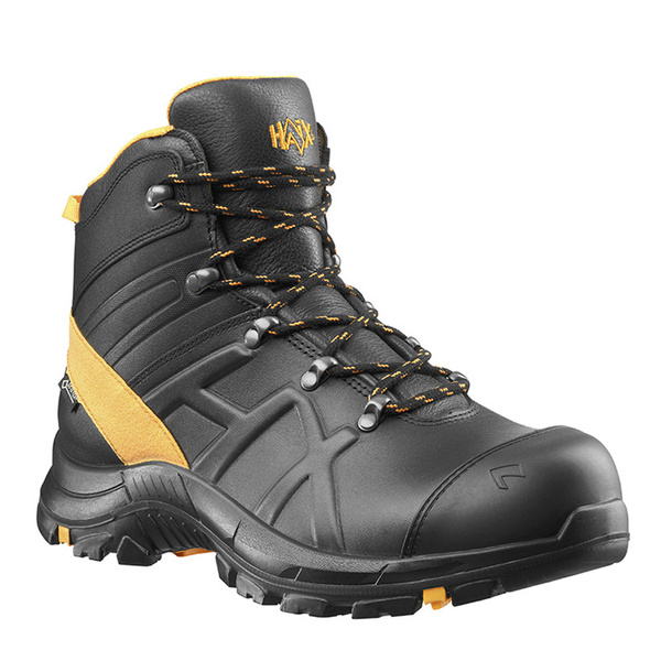 Workwear Boots Haix ® Black Eagle Safety 54 Mid Gore-Tex Black / Orange (610031)
