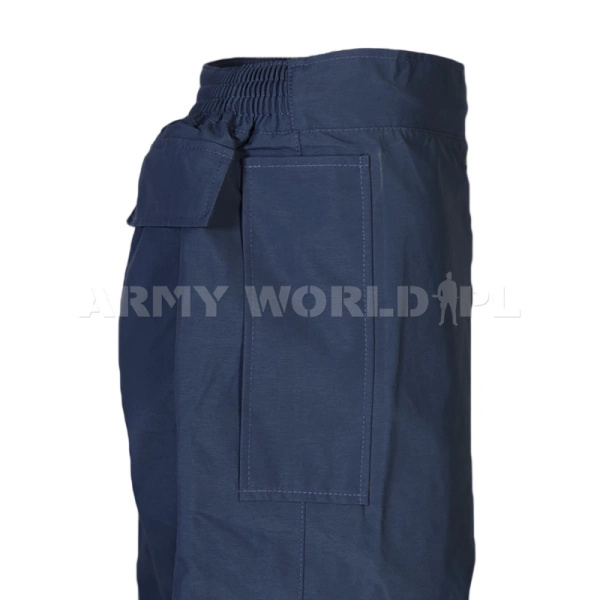 Spodnie Wojskowe Brytyjskie RAF Gore-Tex Granatowe Oryginał Nowe