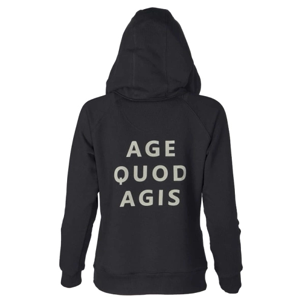 Bluza Damska Z Kapturem Outdoorowa Super Hoodie Max Durabo Onyx Black