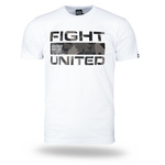 T-shirt Fight United Doberman's Aggressive Biały (TS339)