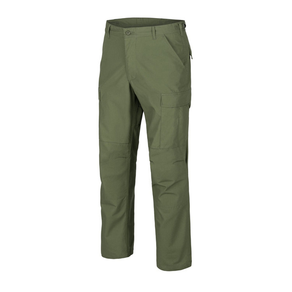 Trousers BDU Helikon-Tex PolyCotton Ripstop Olive Green (SP-BDU-PR-02)