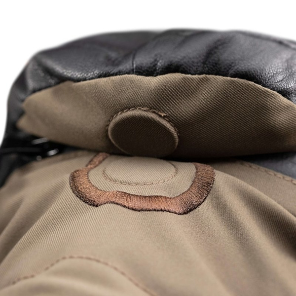 Rękawice Zimowe Shell The Heat Company Tarmac - Brązowe