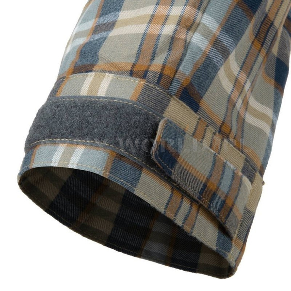 Koszula Taktyczna MBDU Flannel® Długi Rękaw Helikon-Tex Timber Olive Plaid (KO-MBD-PO-PF)