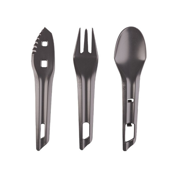 Cutlery Set The Ocys™ (Outdoor cutlery Set) Wildo® Dark Grey