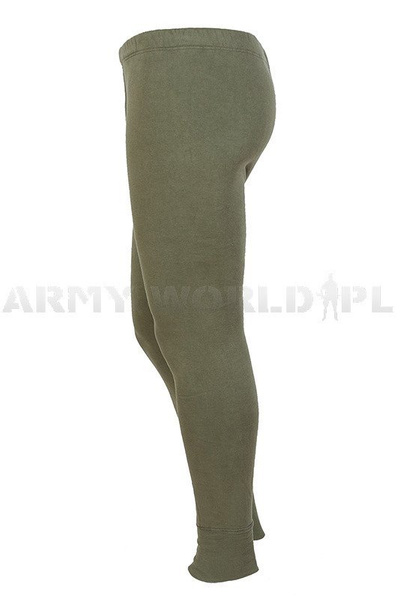 Kalesony Wojskowe Bundeswehr Wersja Zimowa Olive Oryginał Demobil BDB