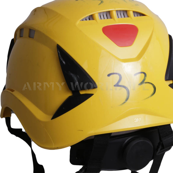 Protective Helmet 3M Yellow Genuine Surplus Used 