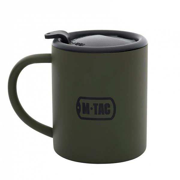 Kubek Termiczny Z Pokrywą 280 ml M-Tac Olive (60009001)