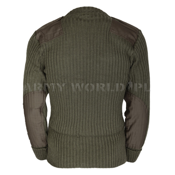 Military Dutch Woolen Sweater Oliv Original Demobil