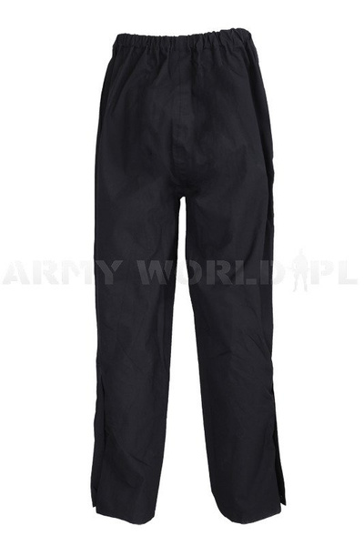 Waterproof Police Pants Model 478 Black Original New