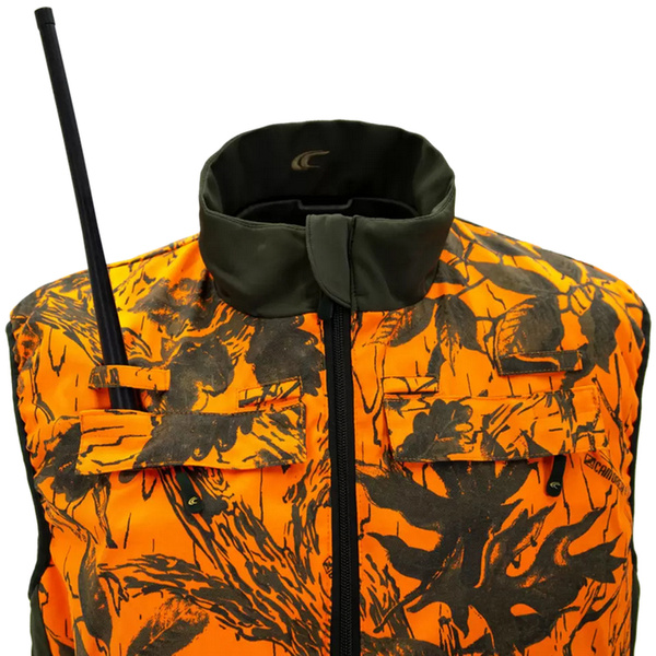 Ultra Loden Reversible Vest G-LOFT® Carinthia Olive / Orange Blaze Camo 