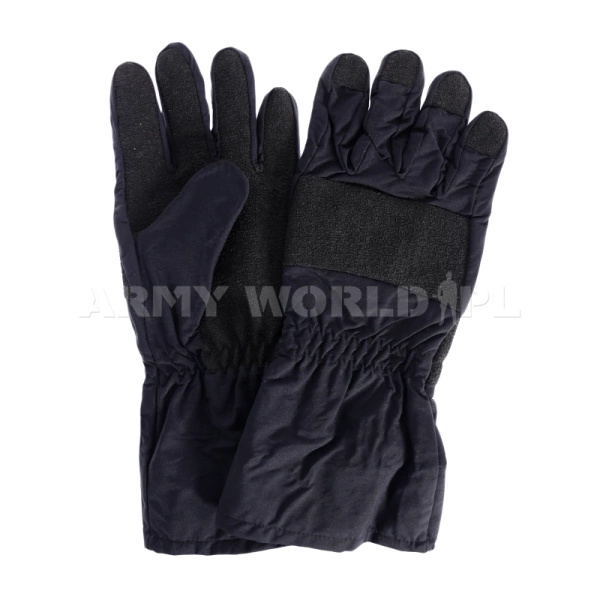 Rękawice Gore-Tex Bundeswehr Granatowe Oryginał Nowe