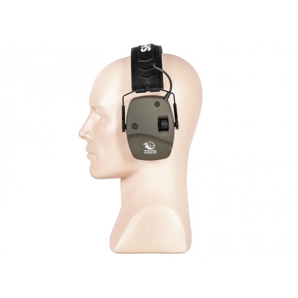 Ochronniki Słuchu Aktywne RealHunter ACTIVE ProSHOT BT Olive (EM030 olive)