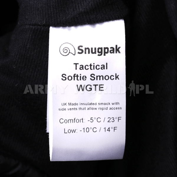 Kurtka Tactical Softie Smock (-5°C / -10°C) Snugpak Czarna