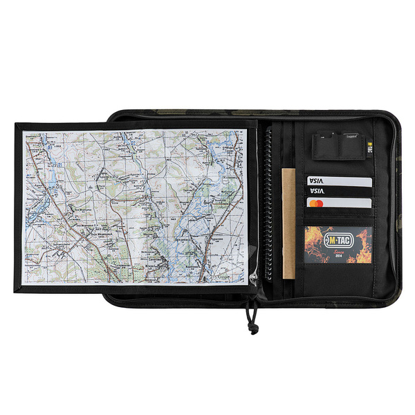 Pokrowiec / Organizer Na Notatnik A5 Elite M-Tac Multicam Black (10436208)