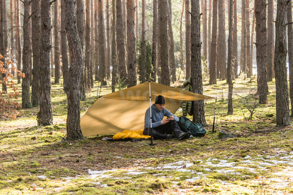 Tarp / Tarponamiot Solo 2,6 x 2,6 m Lesovik Kangaroo