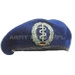 Military German Blue Beret With Decoration of Medics SANITÄTSTRUPPE Original Surplus New