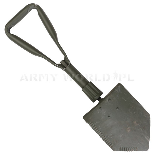 Folding Shovel With Case Genuine Military Surplus Used
