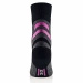 Skarpety Damskie Trekking Merino Brubeck Grafitowo / Fuksjowe (SC5003W)