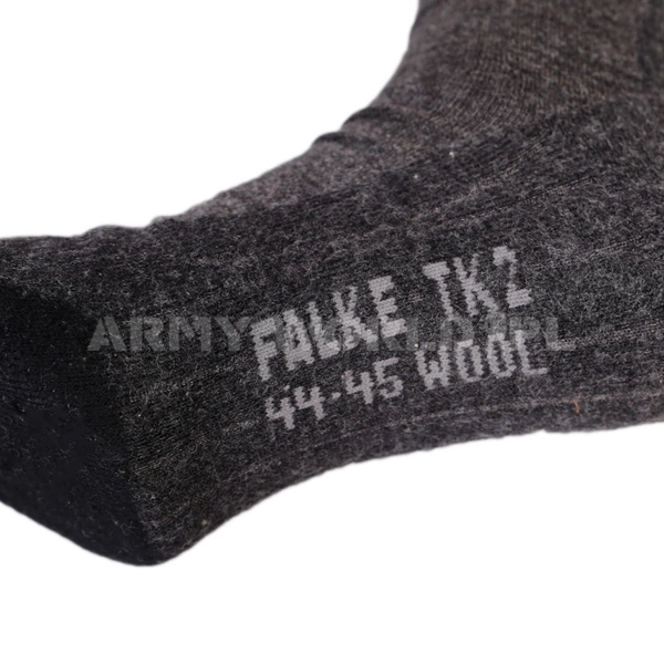 Skarpety Wojskowe Falke TK2 Wool Szare Oryginał Demobil BDB