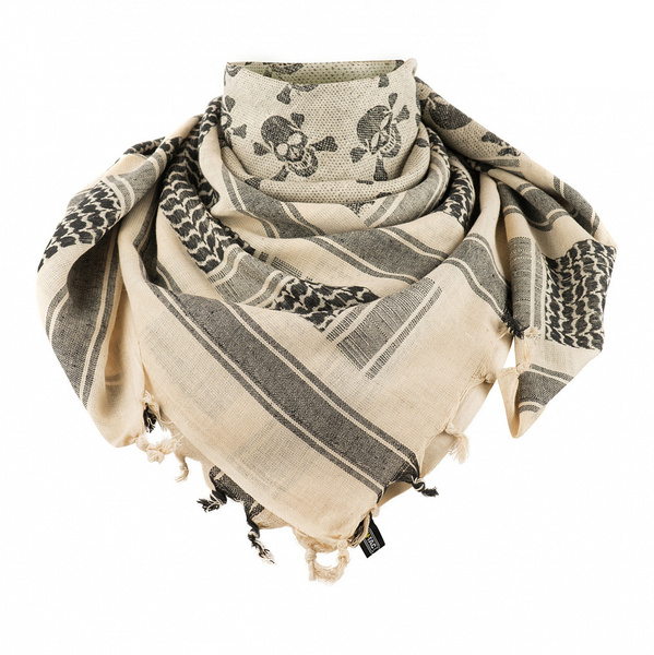 Arafatka / Chusta Shemagh Pirate Skull M-Tac Coyote/Black (40903004)