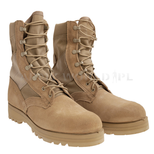 Military Desert Boots US Army Combat Boot Hot Weather McRae Footwear Original New