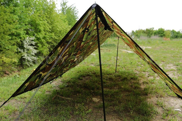 Tarp Wojskowy Dutraco Nyco 245 x 220 cm DPM Woodland Oryginał Nowy