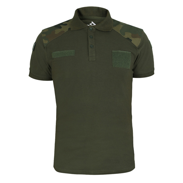 Koszulka Polo Wojskowa Dominator Olive / Pl. Camo