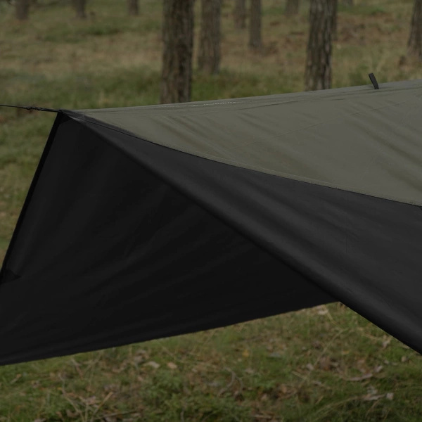 Tarp T2 3x3 m Poland TigerWood Olive /Black