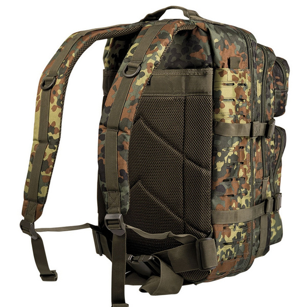 Backpack Model US Assault Pack LG LASER CUT Flecktarn New (14002721)