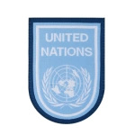 Naszywka United Nations Patch ClawGear Niebieska