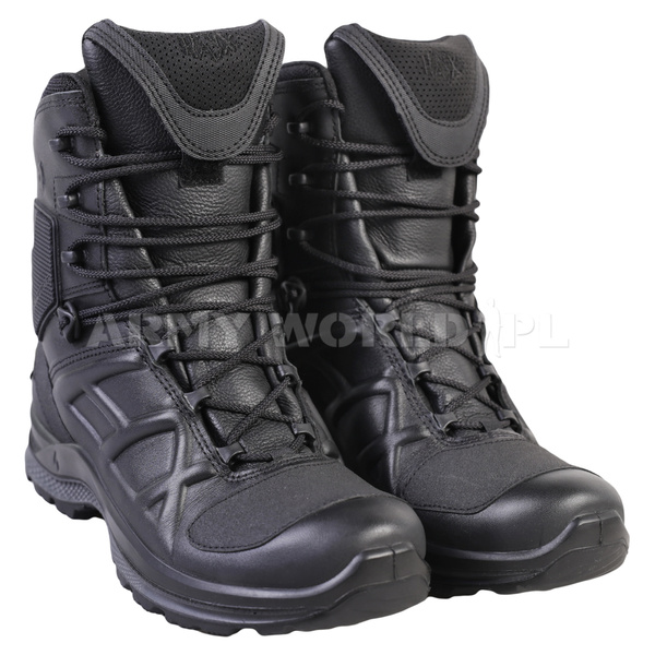 Buty Sportowe Taktyczne Haix Black Eagle Tactical 2.0 Moto GTX Gore-Tex High Czarne Nowe II Gatunek 