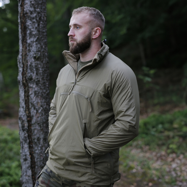 Kangurka Brytyjska Kurtka Softshell Lightweight Thermal PCS Olive Demobil II Gatunek