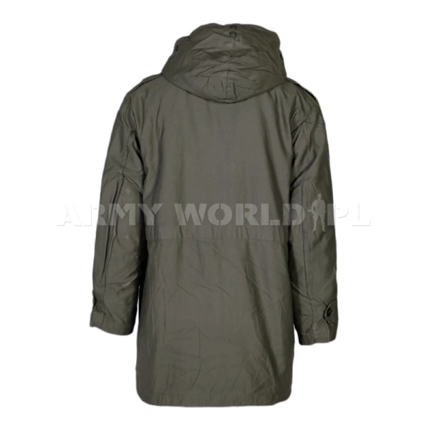 Kurtka Parka Bundeswehr Nowy Model Oliv Ocieplana Krótka Oryginał Demobil BDB 