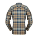 Tactical Shirt MBDU Flannel® Long sleeve Helikon-Tex Slate Blue Checkered (KO-MBD-PO-C0)