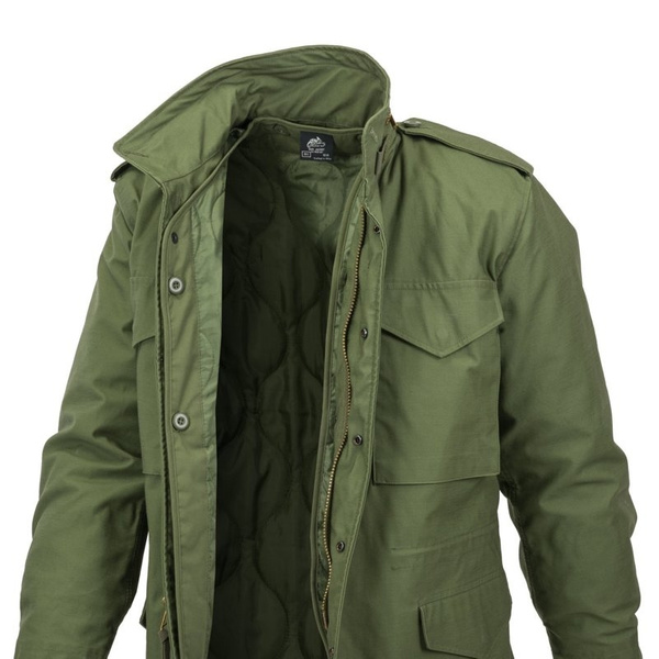 Field Jacket Model M65 Helikon-Tex Black Nyco (KU-M65-NY-01)