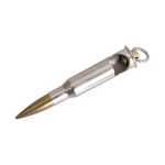 Military Opener Bullet Pendant Kalashnikov 7,62 x 39 Nickel Original