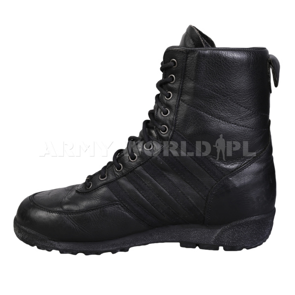 Buty Wojskowe CRISPI Skórzane Czarne Oryginał Demobil BDB