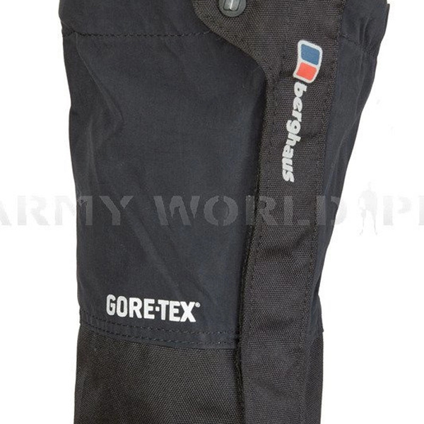 Gaiters-Shin Protectors Berghaus GORE-TEX GTX Gaiters Black Original Used