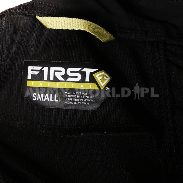 Koszula Taktyczna Pod Kamizelkę Combat Shirt First Tactical Defender Czarna Oryginał Demobil BDB