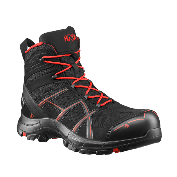 Workwear Boots Haix BLACK EAGLE Safety 40.1 Mid Gore-Tex Black / Red (610018)