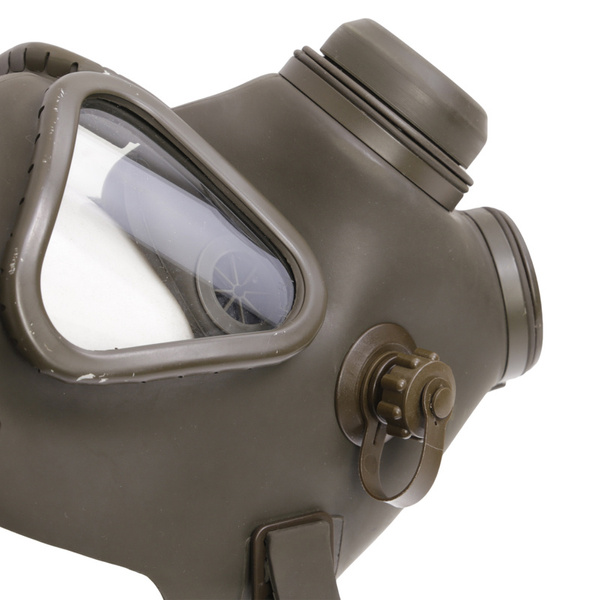 Maska Przeciwgazowa Austriacka Wojskowa Drager M65a2 / BC65 + Filtr CF32 ABEK Hg P3 + Pokrowiec Oryginał Demobil BDB