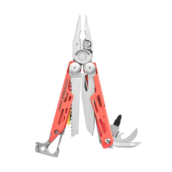 Multitool Leatherman Signal Guava + Futerał