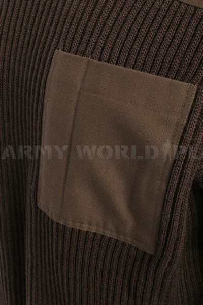 Military Officer's Sweater Polish 528/MON Original Khaki New