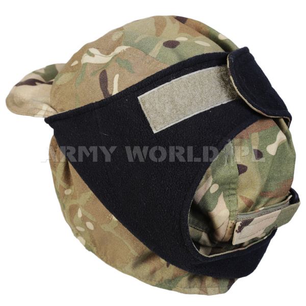 British Military Ushanka Cap MTP (Multi Terrain Pattern) With Fleece Original New