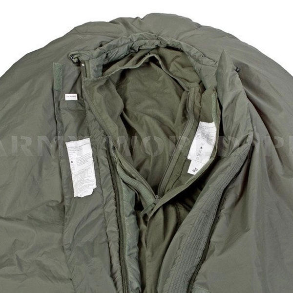 Military British Sleeping Bag Medium Weight New Model Original Olive Used