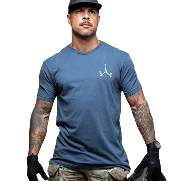 T-Shirt Stay Violent Brothers In Arms Indigo